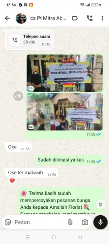 Testimonial Papan Bunga wargamekar